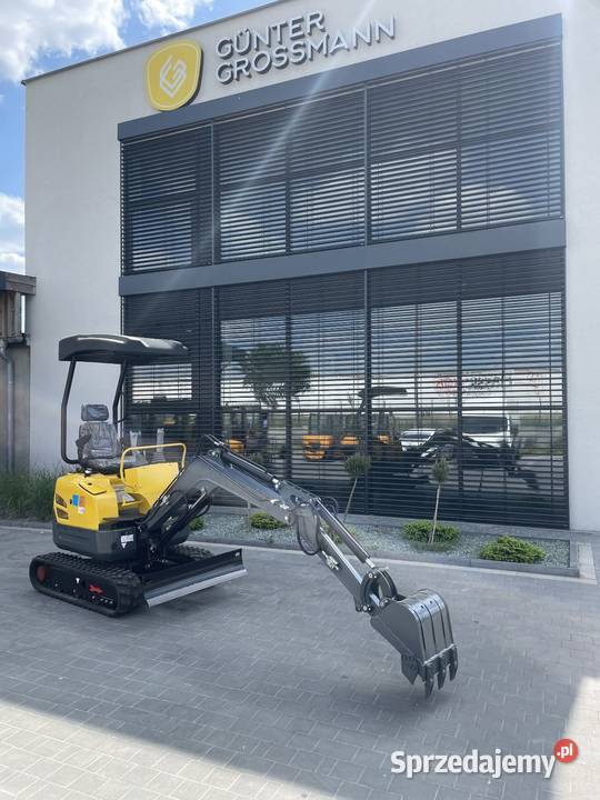 Nowa Koparka 1600 Kubota Gunter Grossmann GG1600 Koparki małopolskie Dąbrowa Tarnowska