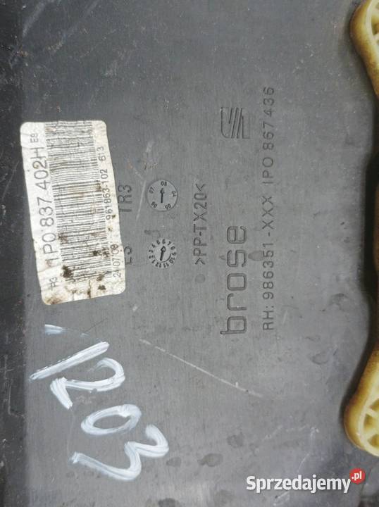 MECHANIZM SZYBY PRAWY PRZÓD 1P0837402H Seat Leon