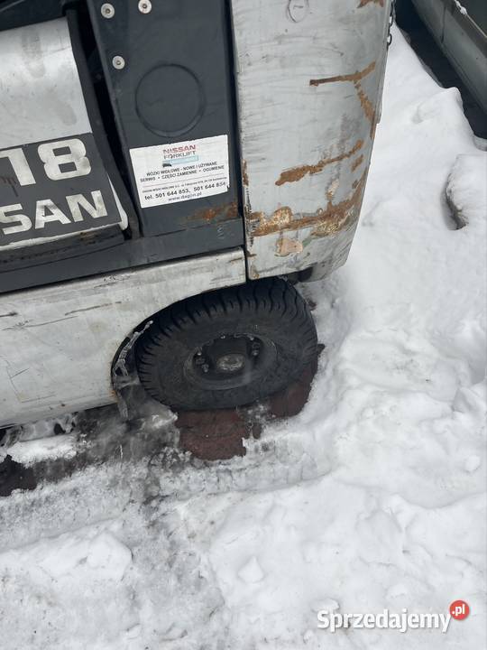 Wózek Nissan 18 Wózki widłowe mazowieckie Legionowo
