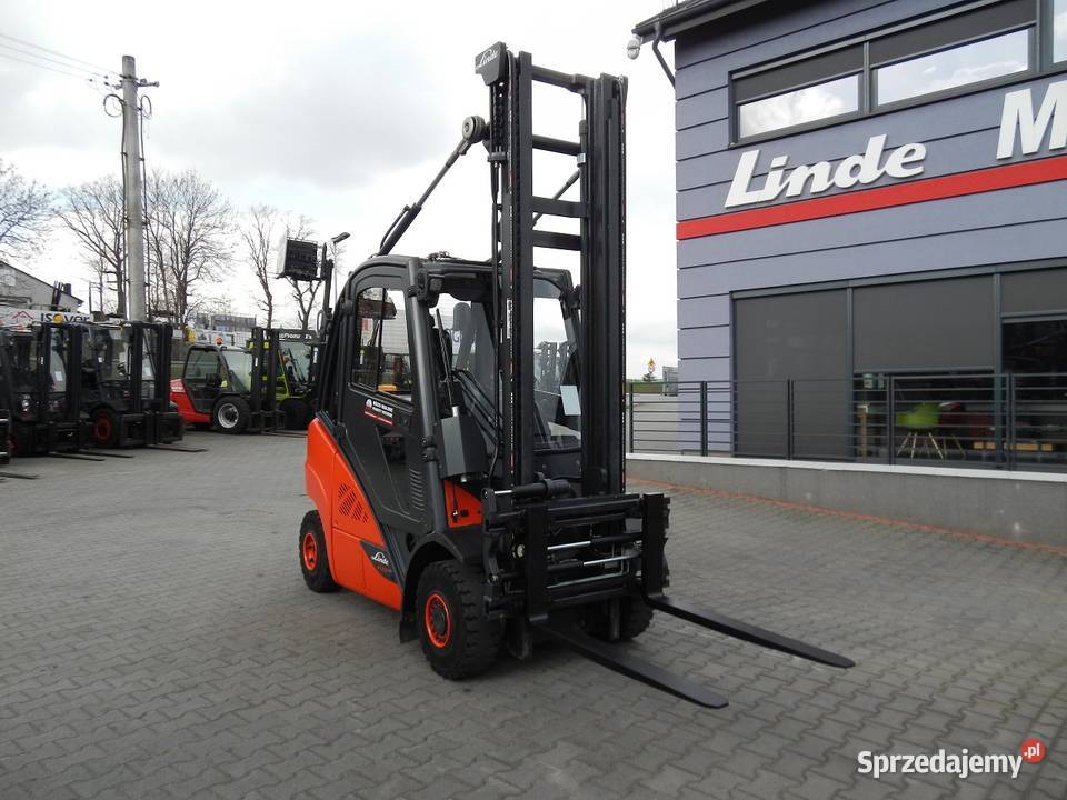 Wózek widłowy Linde H25D02 Pozycjoner z diesel Mogilany