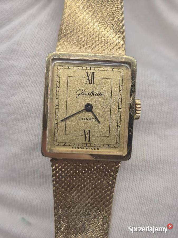 Damski zegarek Glashtte quartz Chorzów