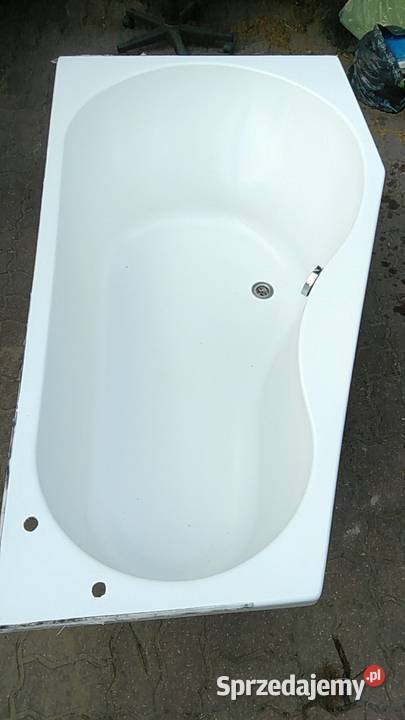 Wanna z tworzywa biały