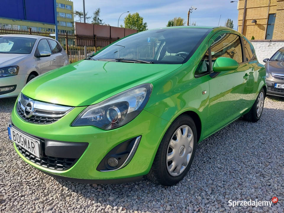 Opel Corsa AUTOMAT 100 bezwypadkowy bogata nieuszkodzony Warszawa