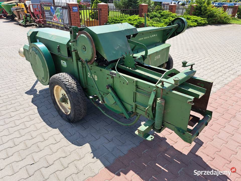 Prasa kostkująca do słomy John Deere 214B Kostkujące Proszowice