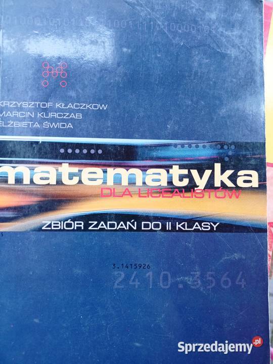 Matematyka rozszerzona Pazdro najtańsze Kultura i Rozrywka Warszawa