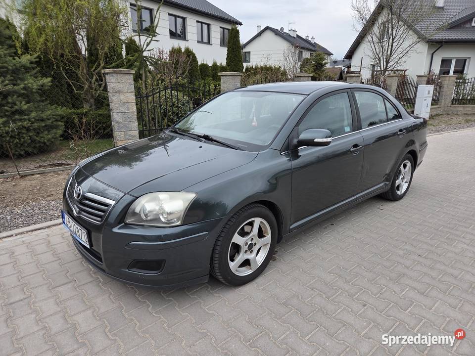 Toyota Avensis T25 18 VVTi sedan 200607r lift zielony Grodzisk Mazowiecki
