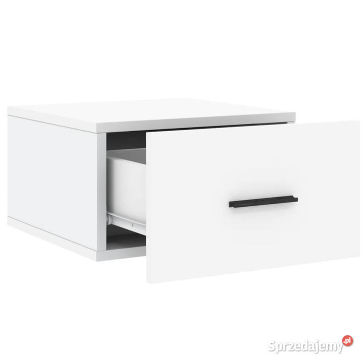 Wiszące szafki nocne 2 białe 35x35x20 WM829853 Warszawa