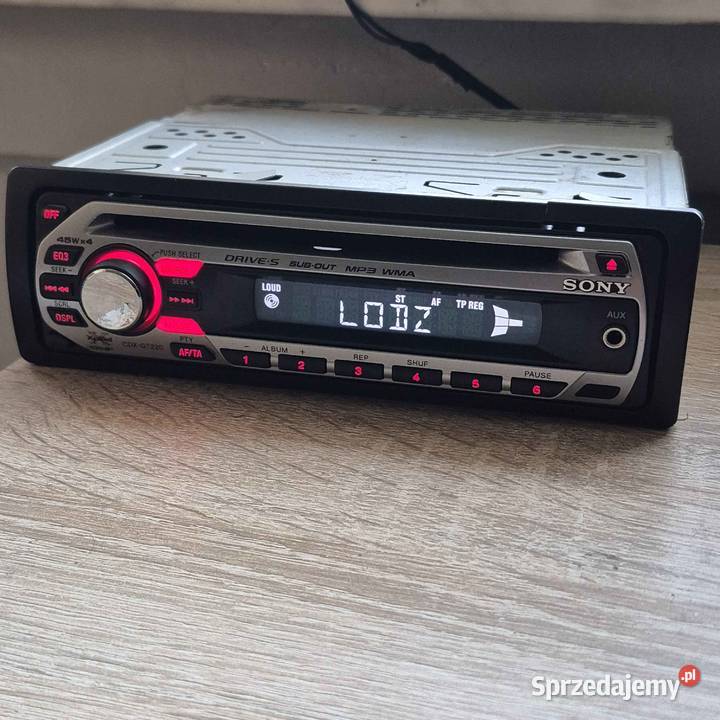 Sony CDX GT220 AUX radio samochodowe