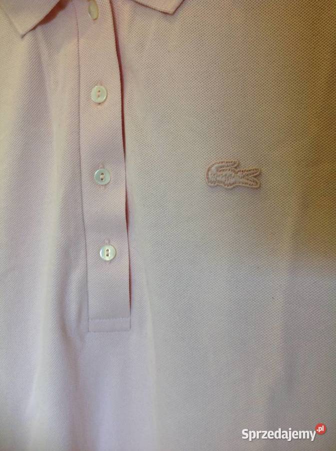 Sukienka Damska LACOSTE L NOWA pudrowy róż Spódnice i sukienki Nowa Sól sprzedam