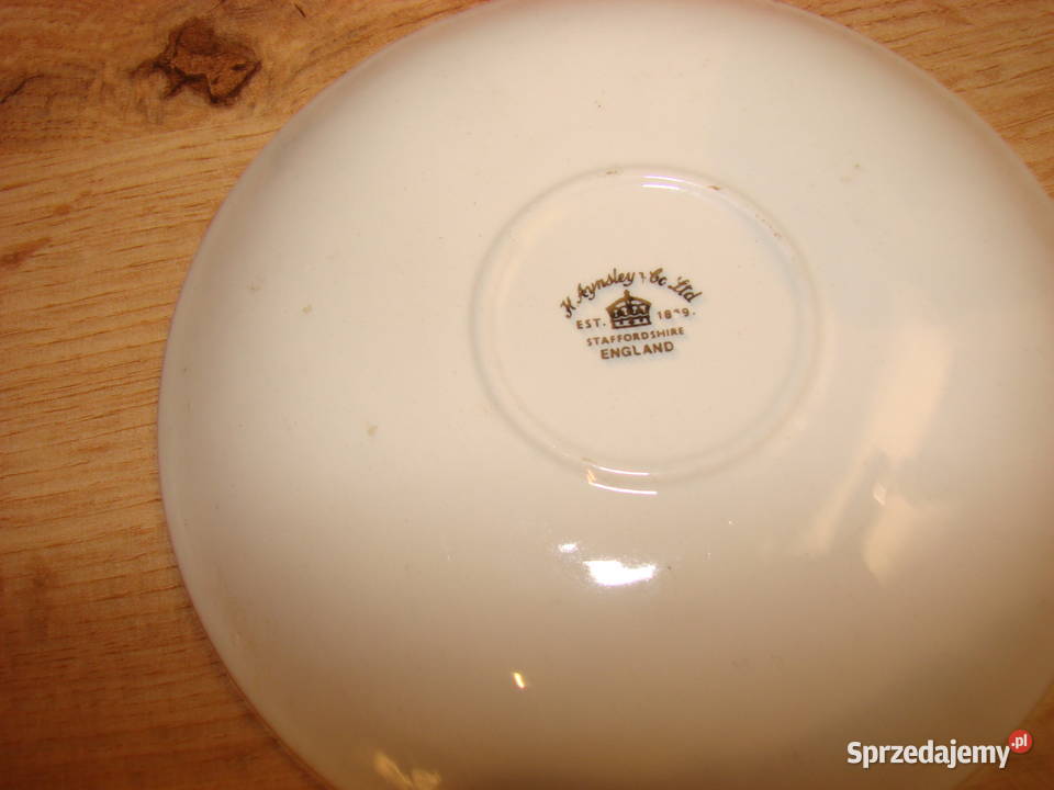 Karol i Diana 1981r porcelanowy talerzyk Aynsley pomorskie Pruszcz Gdański sprzedam