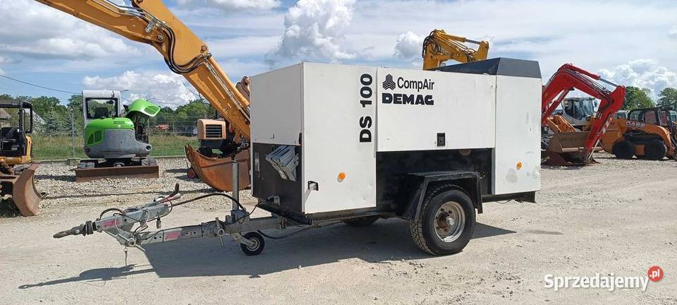 Kompresor śrubowy DEMAG DS 100 10 m3 Compair DS Sułów