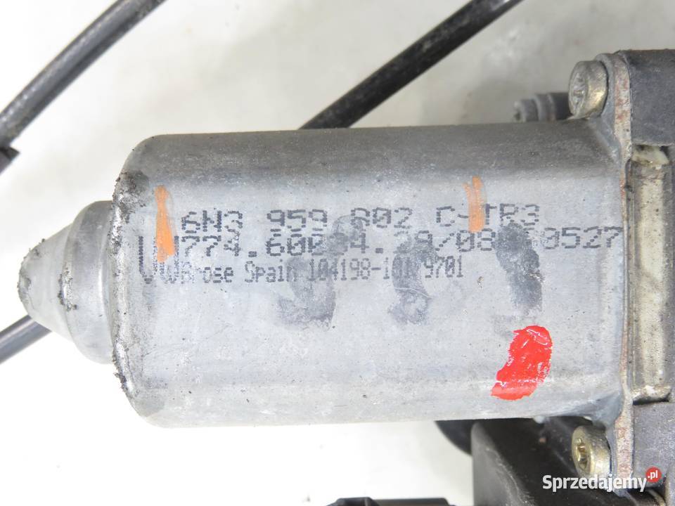 PODNOŚNIK SZYBY PRAWY 3D VW POLO III FL 6N2 sprzedam