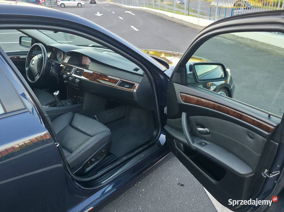 BMW 530i LCI manual 30 benzyna historia aso sprzedam