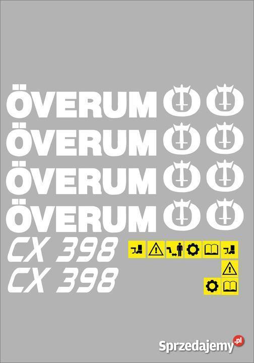 naklejki overum 398 Jeżewo