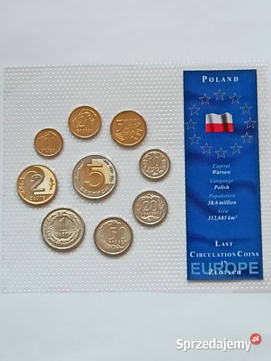 Polska Monety Obiegowe 19942004r UNC Antyki, Sztuka, Kolekcje Siedlce