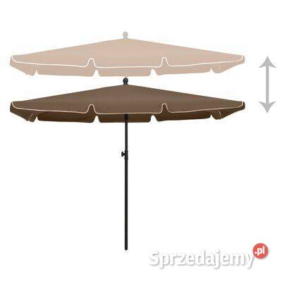 vidaXL Parasol ogrodowy na słupku 210x140 kolor Warszawa
