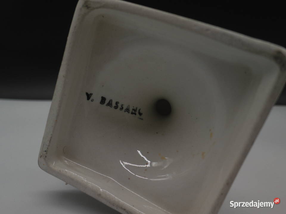 Włoski Wazondzbanek Vintage V Bassano Ceramika Porcelana i szkło wielkopolskie Raszków sprzedam