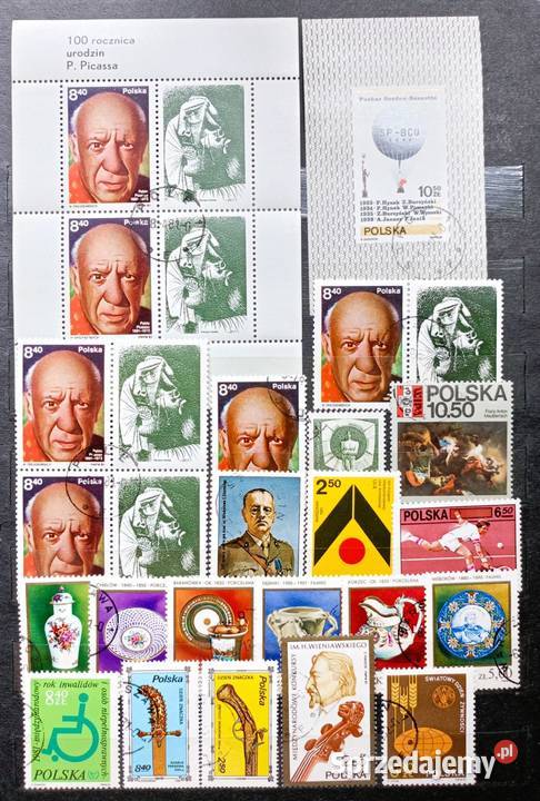 Znaczki polskie 1981 kasowane Leźnica Wielka-Osiedle sprzedam