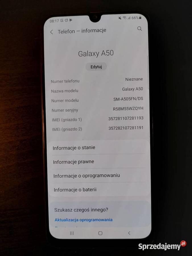 Samsung Galaxy A50 128gb w stanie idealnym Warszawa