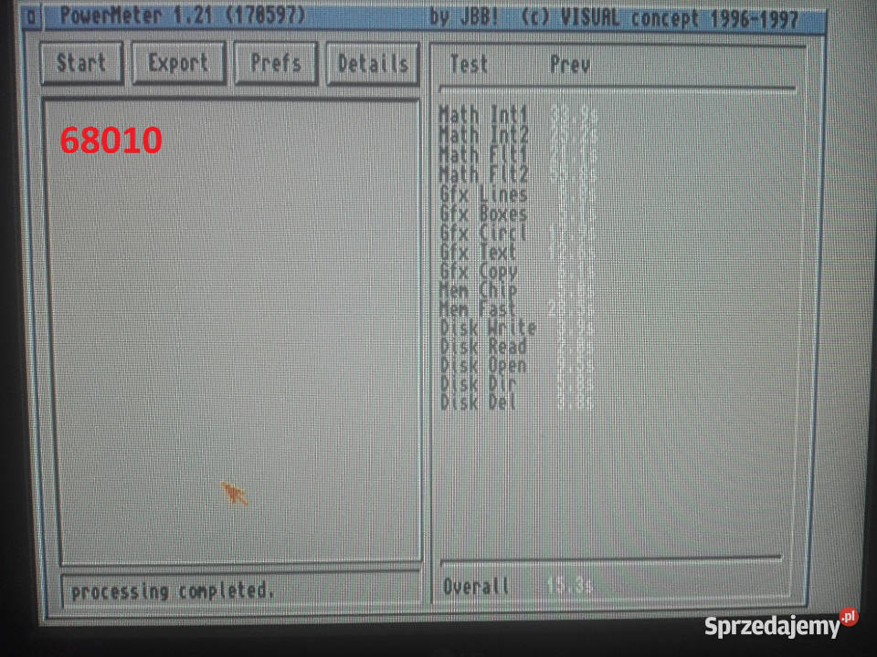 Procesor MC68010 P12 AMIGA 500 500 2000 CDTV Gniezno
