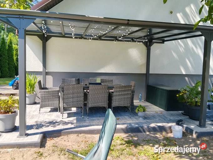 Wiata aluminiowa 35 z montażem śląskie Mikołów