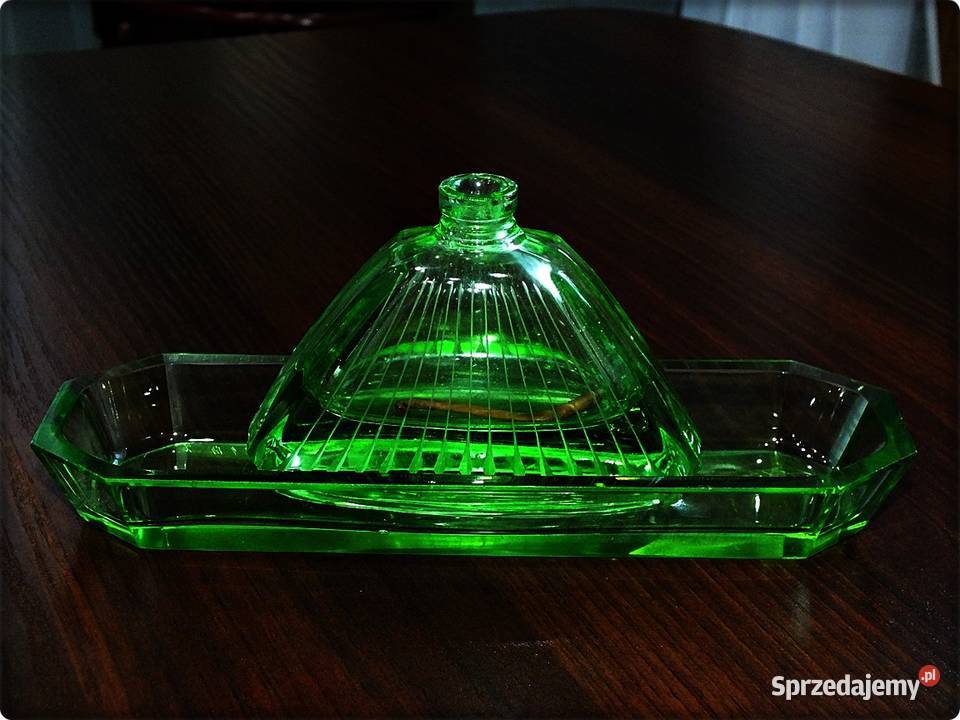 Zestaw toaletowy Laustizer Glass Rina z 1969 Porcelana i szkło lubuskie