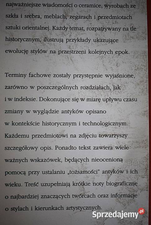Wielka encyklopedia antyków Paul Atterbury Lars kujawsko-pomorskie Chełmno