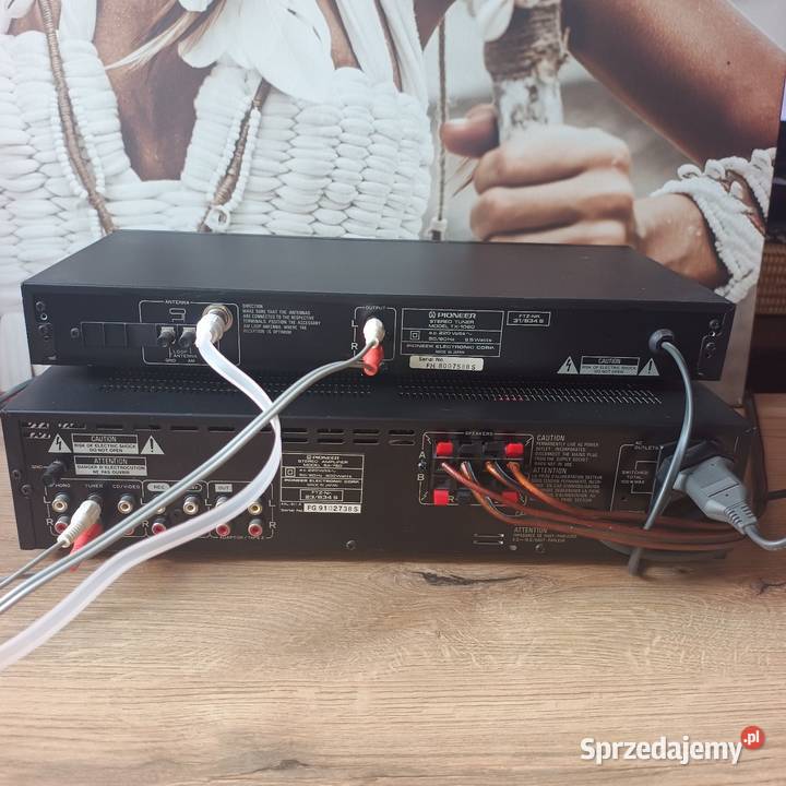 Wzmacniacztuner FM Pioneer łódzkie Łódź
