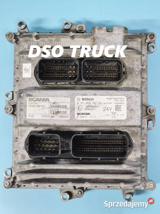 STEROWNIK SILNIKA SCANIA OCS1 2190078 BOSCH