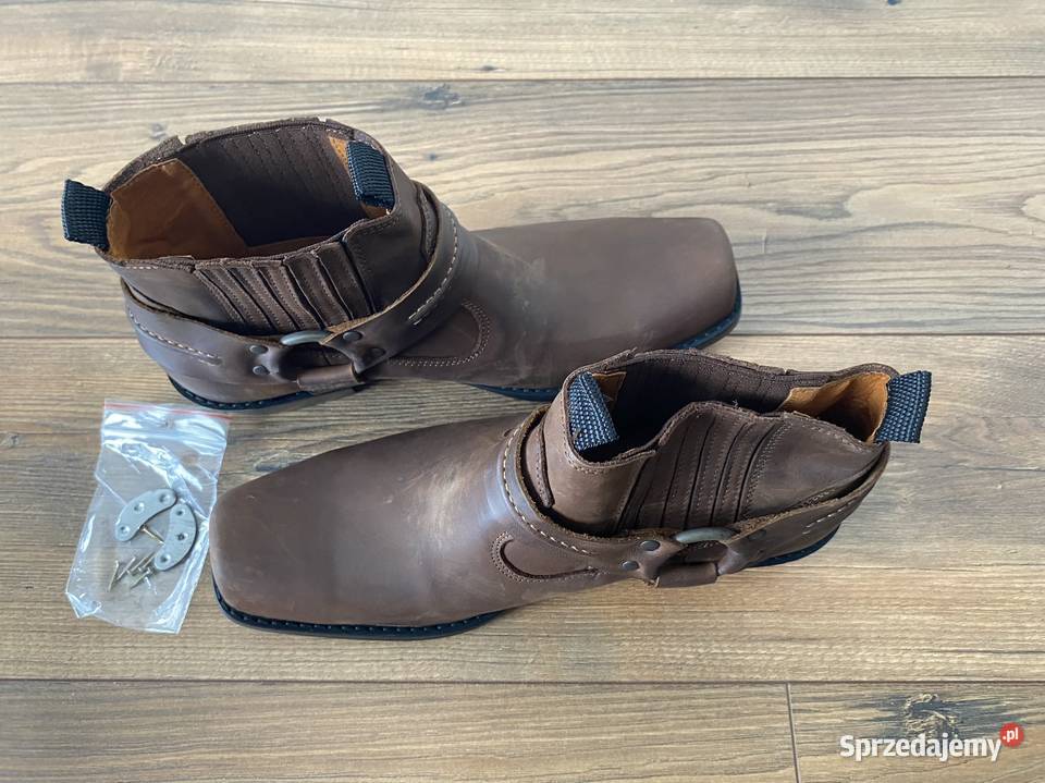 Buty Kowbojki model K608 Skóra naturalna POLSKI Białystok