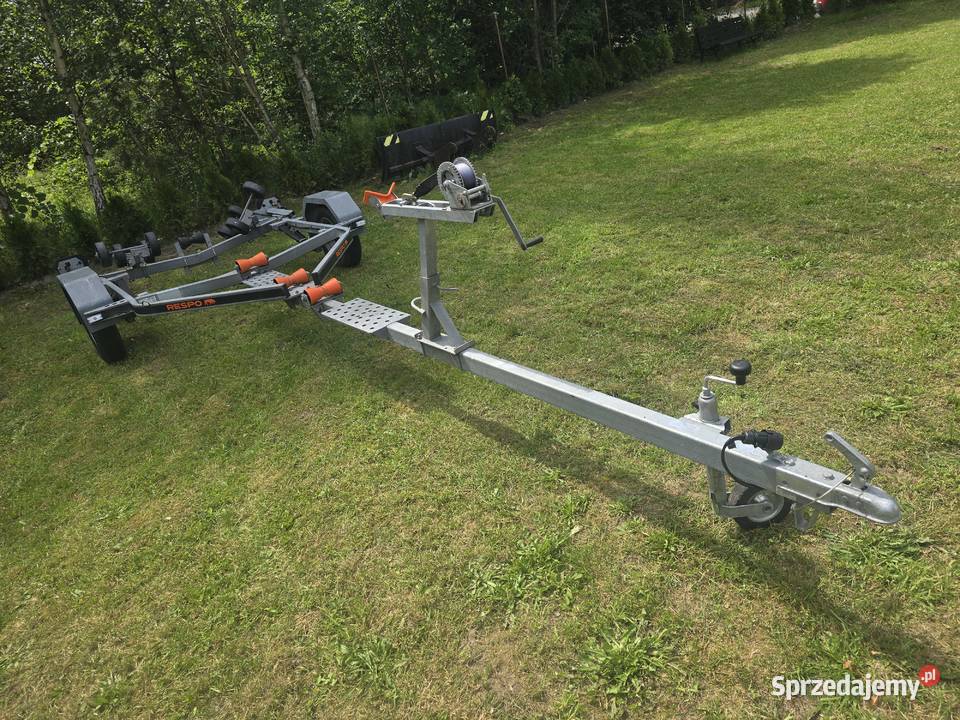 Przyczepa podlodziowa RESPO 750 uzywana LED bez pomorskie Chojnice