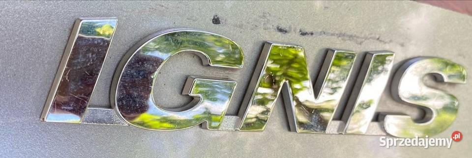 Suzuki Ignis logo napis znaczek oryginał Rzeszów