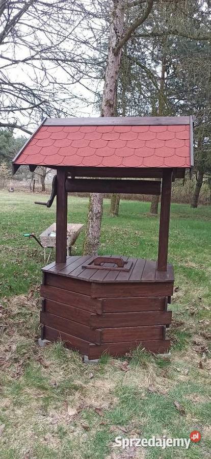 Studnia ogrodowa obudowa studni Woźniki