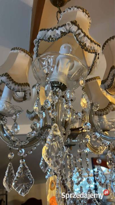 Żyrandol kryształowy Pięcioramienny Maria Teresa