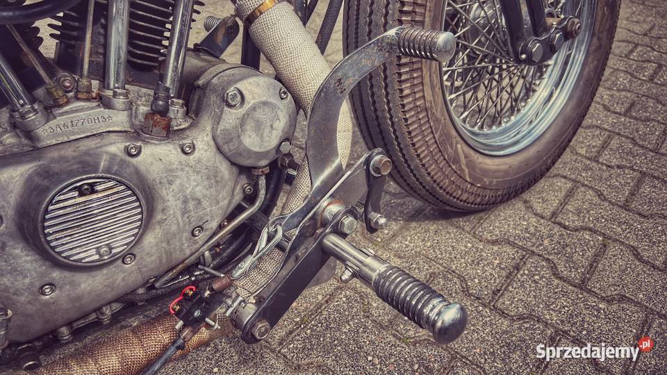 HarleyDavidson Ironhead Shovelhead CUSTOM bobber chopper Poznań