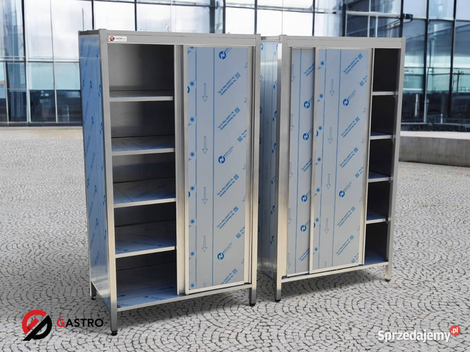 Szafa magazynowa ze stali drzwi przesuwne