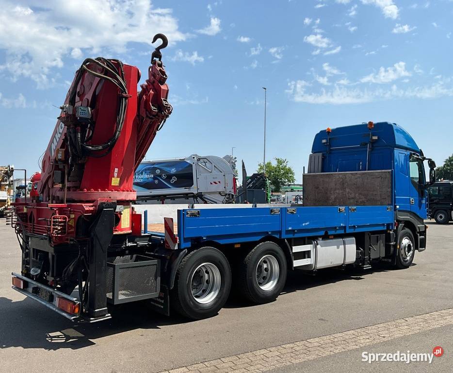 Budowlany 6x4 z dzwigiem Manual Iveco Warszawa