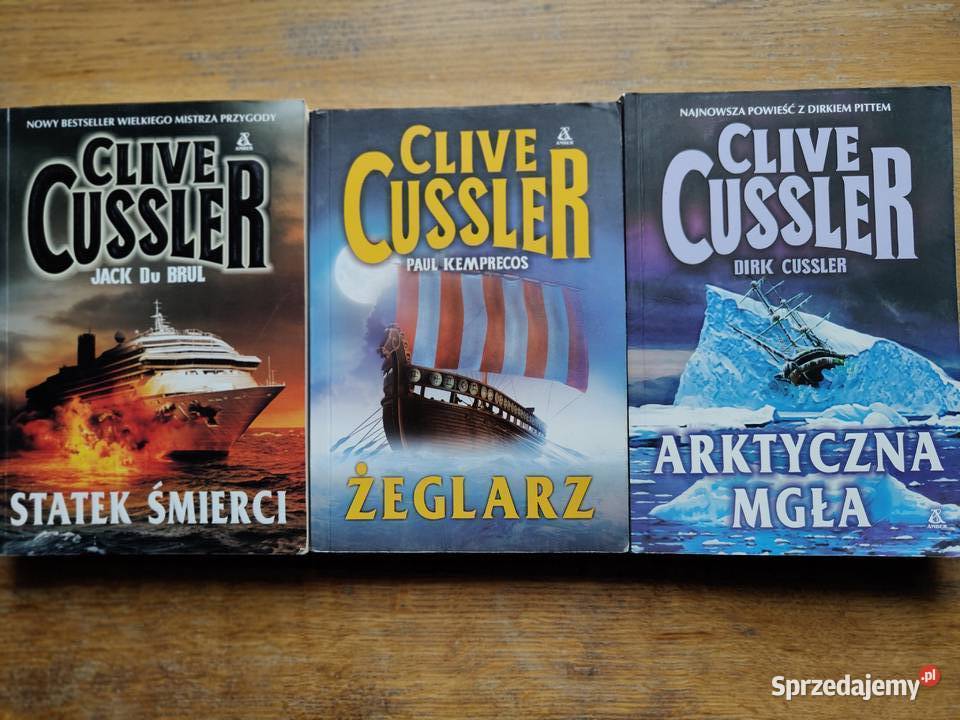 Żeglarz Clive Cussler miękka Książki i Podręczniki Kraków