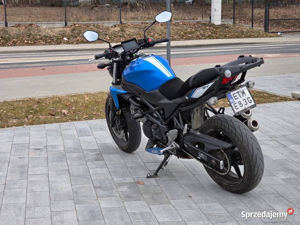 Suzuki SV650 2018 30 000 zadbany doposażony Suzuki Tomaszów Mazowiecki