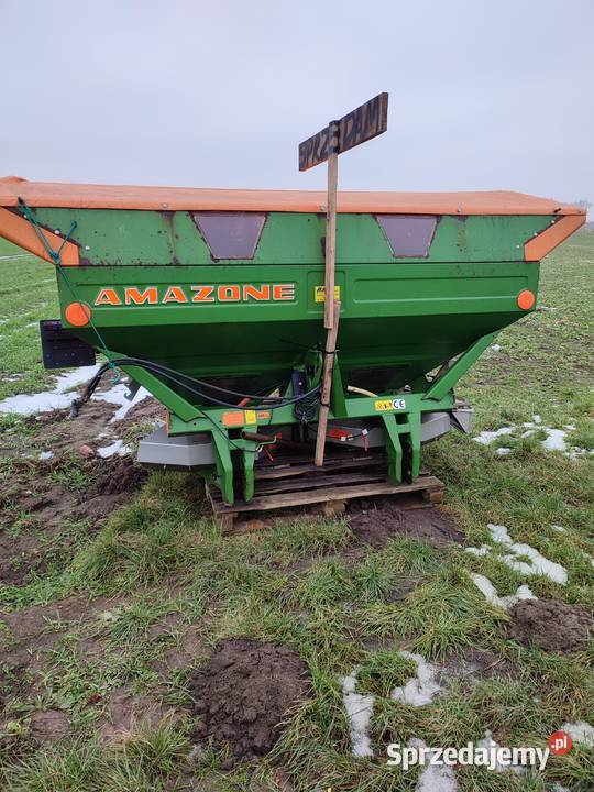 Rozsiewacz amazone m maxis 2500 nawozu wielkopolskie Krzewo