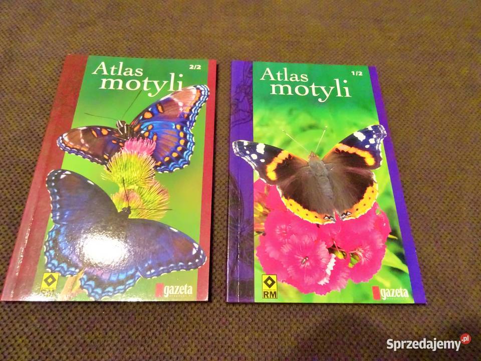 Atlas motyli Część 1 i 2 Heiko Bellmann