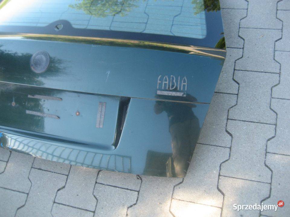 SKODA FABIA I 1 KOMBI 0004r klapa pokrywa osobowe Rakoniewice