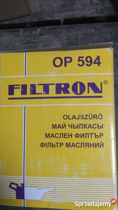 Filtr Oleju OP 594 Filtron Citroen Jumper 28 HDi Koronowo
