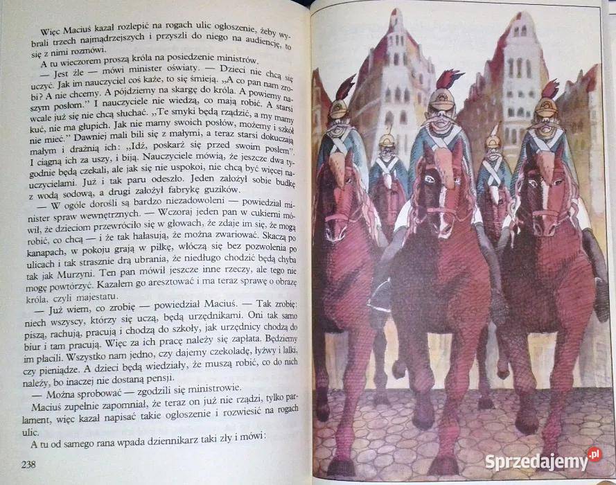 Król Maciuś Pierwszy Janusz Korczak sprzedam