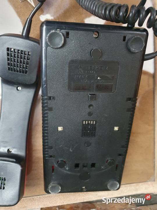 Stary telefon stacjonarny RWT TELKOM Bratek PRL Pozostałe Solnica