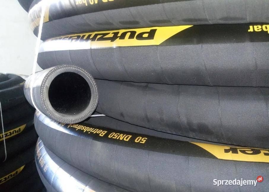Wąż do betonu Putzmeister 50mm 40Bar 40mb 9mm Kraków