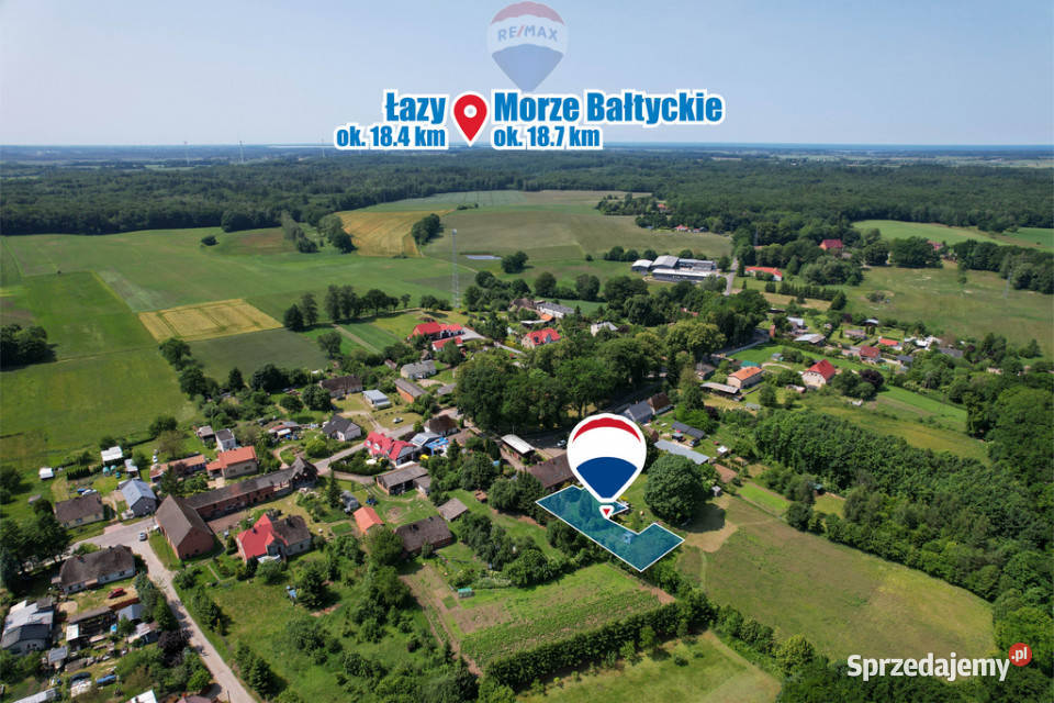 Działka budowlana z MPZP Karnieszewice sprzedam