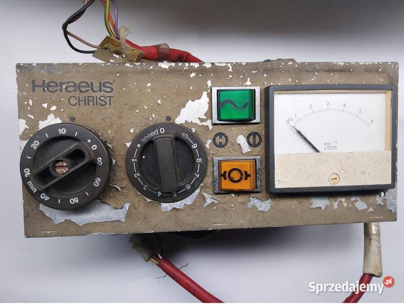 Urządzenie sterujące wirówką medyczna Reszel