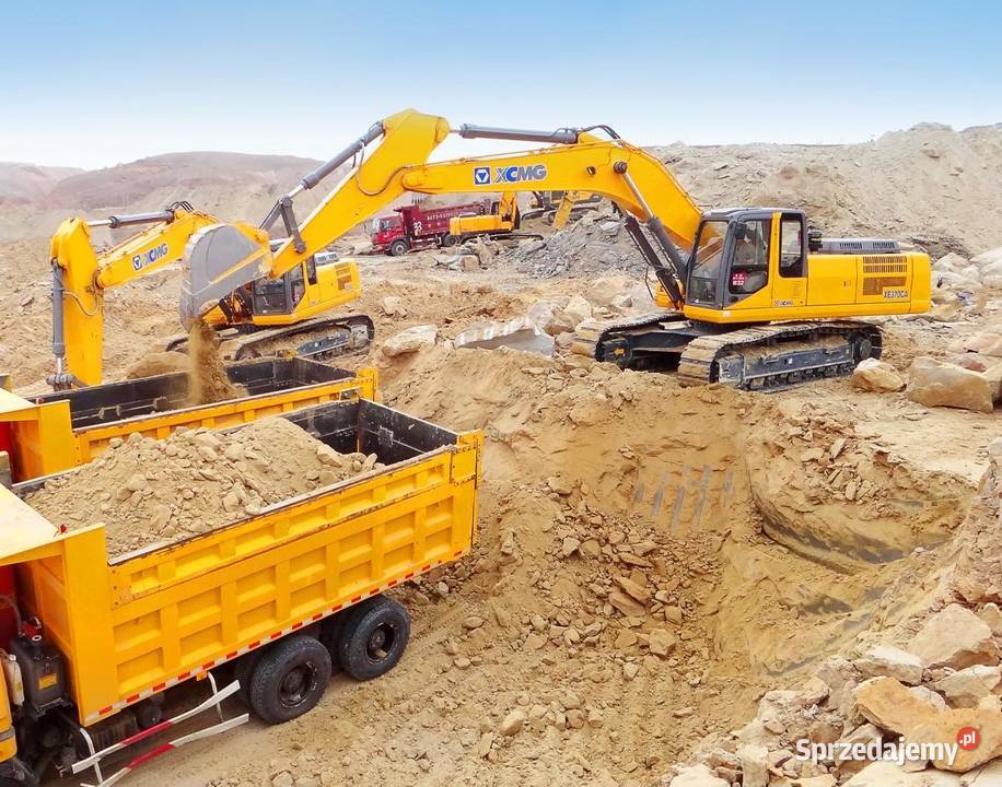 Koparka gąsienicowa XCMG XE380E 40 ton Koparki Maszyny budowlane dolnośląskie Wrocław
