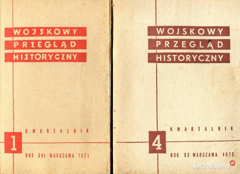 WPH XVI 156 1971 WPH XX 4 741975 Pozostałe